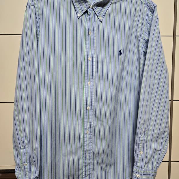 폴로 랄프로렌 남성 정품 스트라이프 셔츠
