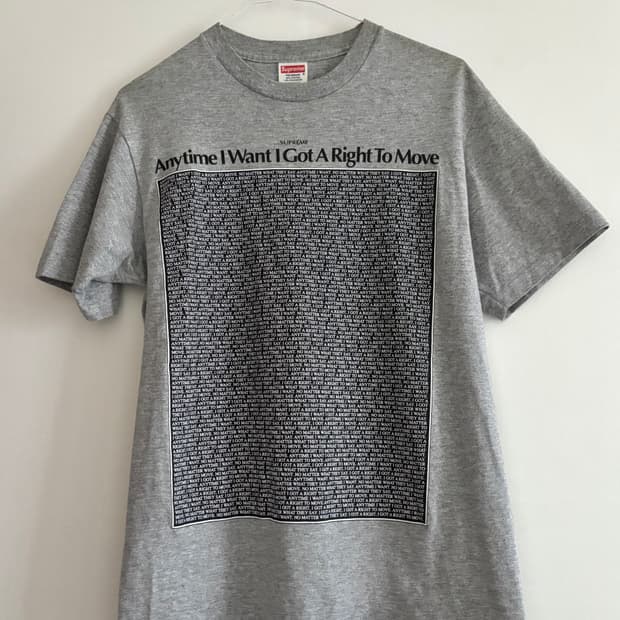 슈프림 11AW 반팔 티셔츠