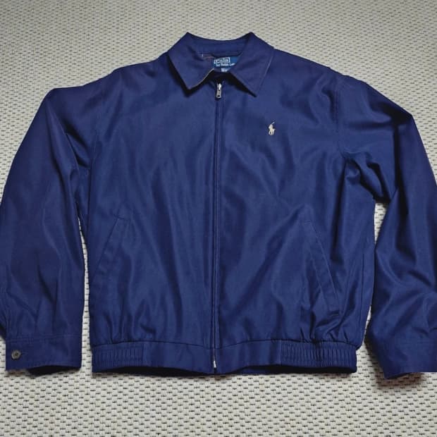 정품폴로랄프로렌 블루종 자켓 네이비