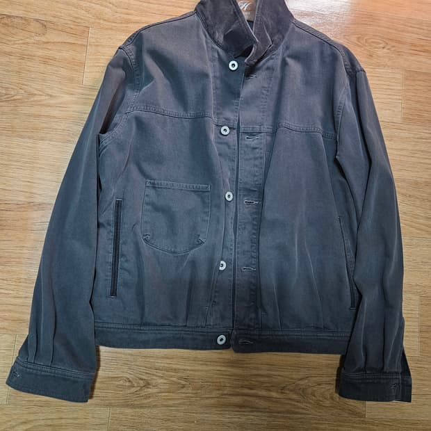 폴리테루 워시드 트러커자켓