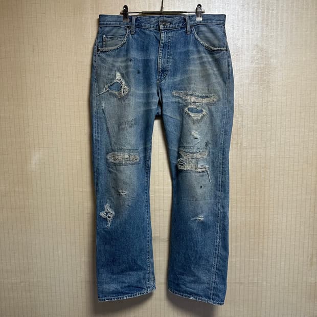 PHIGVEL 피그벨 리페어 셀비지 청바지 3사이즈