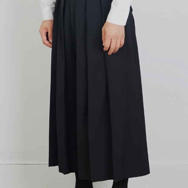 한블랙 하카마 팬츠 001