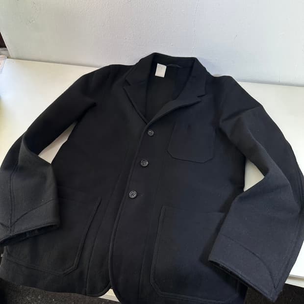 95 엔할리우드 N HOLLYWOOD 블랙 라나울 자켓