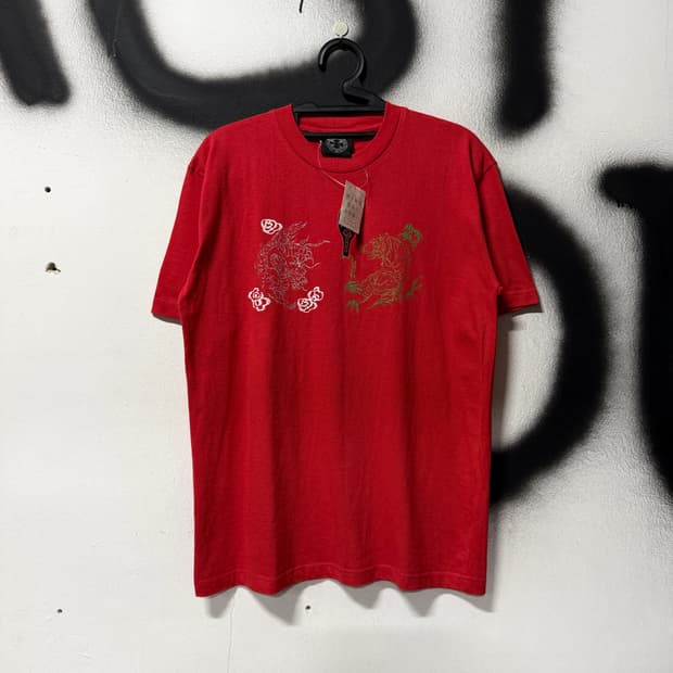 인디펜던트 트럭 데드스탁 재패니즈 리미티드 오리엔탈 프린팅 반팔 티셔츠