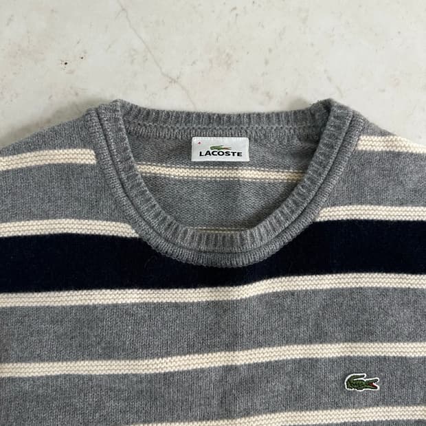 라코스테 니트 100