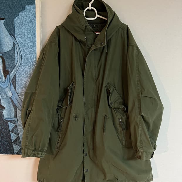 아비렉스 밀리터리 레플리카 오피서 파카 m