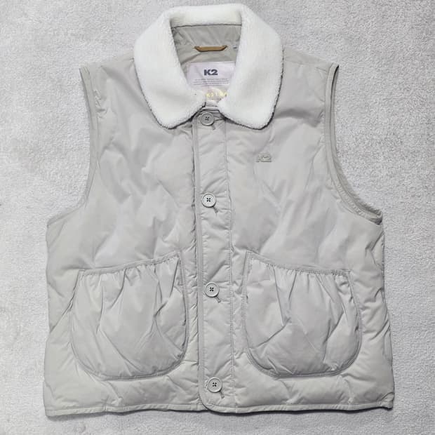 K2 24FW 실크스타 베스트 베이지 95