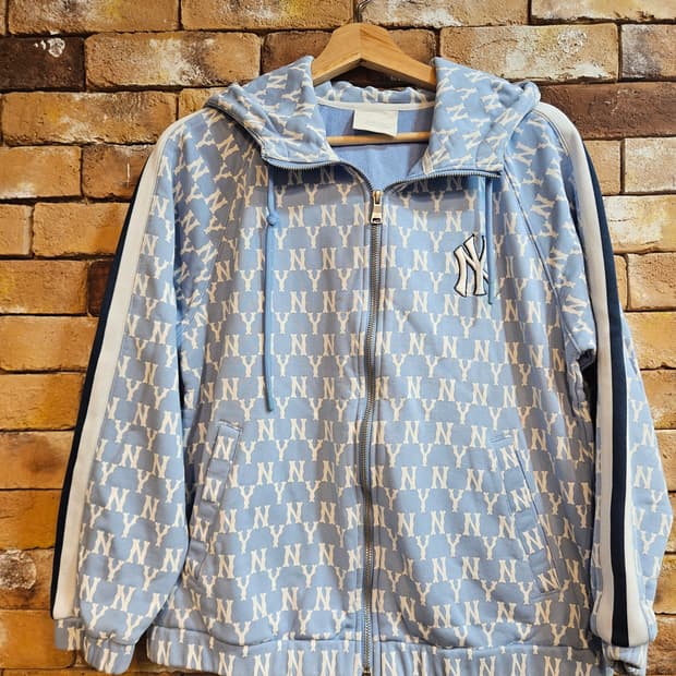 MLB NY 양키스 모노그램 후드집업 S(90)
