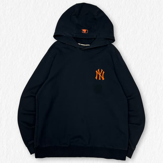 MLB 뉴욕양키스 오렌지 후드티