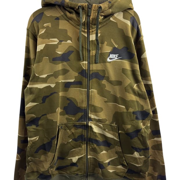 나이키 카모플라주 후드집업1460