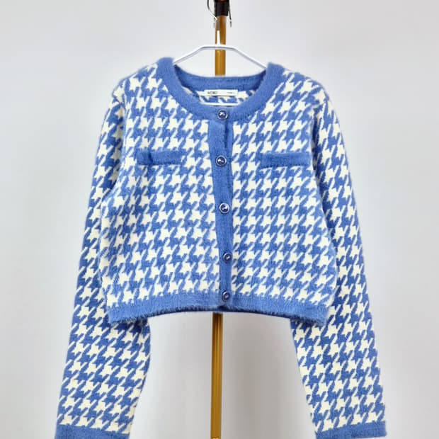 MIXXO 하운드투스 앙고라 블렌드 가디건 L