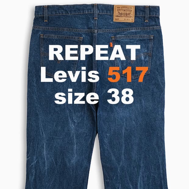 리바이스 517 오렌지탭 90s USA 38 인치 OR5174035