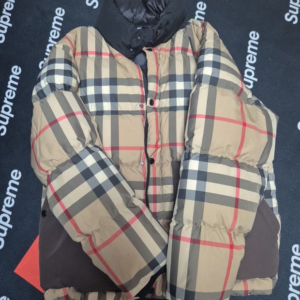 버버리패딩(차은우패딩)m