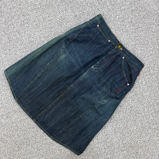 70-96 리바이스 데님 스커트 치마 0402J