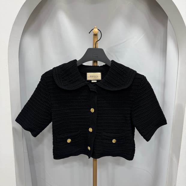 백화점판 구찌 니트 버튼 가디건 XS