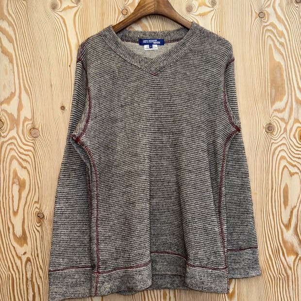 꼼데가르송 준야와타나베 맨 엘보우 패치 니트