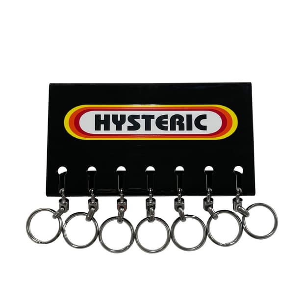 히스테릭글래머 열쇠고리 거치대 블랙