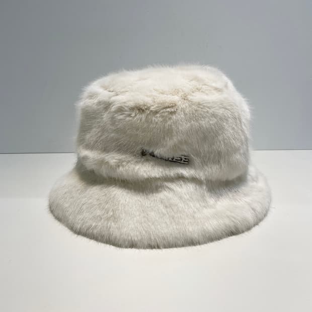 YOUHEE 유희 퍼 버킷햇 미사용 새 상품 A1409