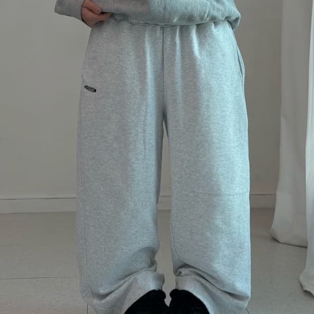 아웃도어 멜란지 코튼 팬츠