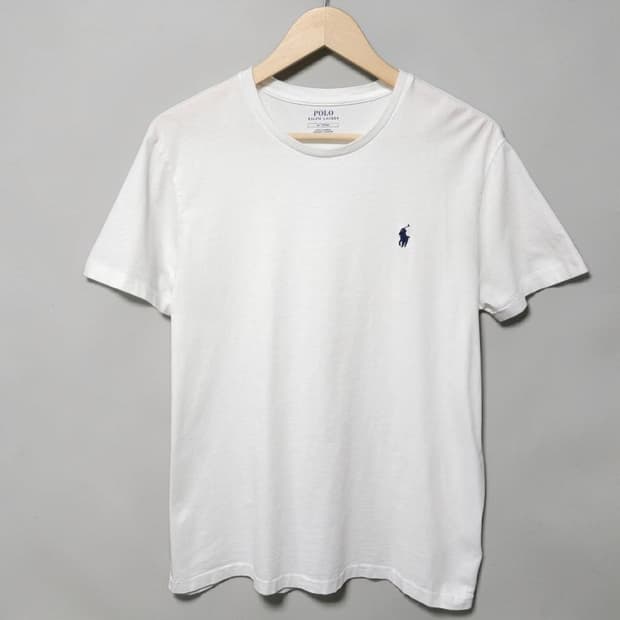 95 POLO 폴로 랄프로렌 반팔 티셔츠 화이트 기본 여름