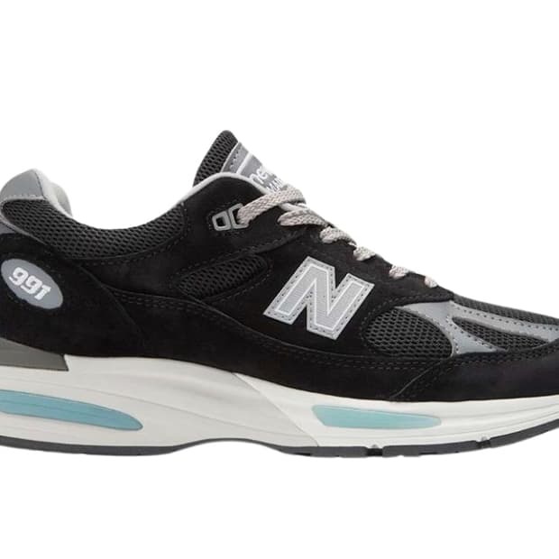 (새상품/255) 뉴발란스 991v2 메이드 인 UK 블랙