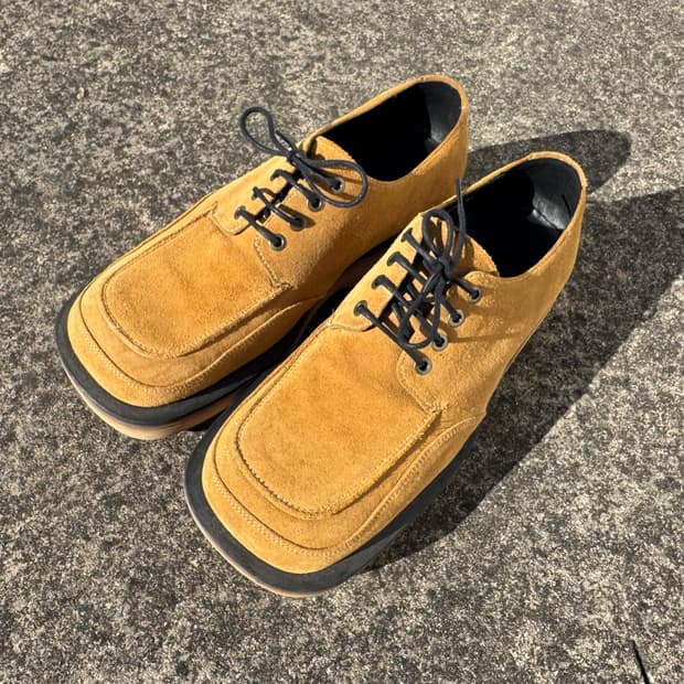 [270] 앤더슨벨 스퀘어 마틴 더비 슈즈 로퍼(42)