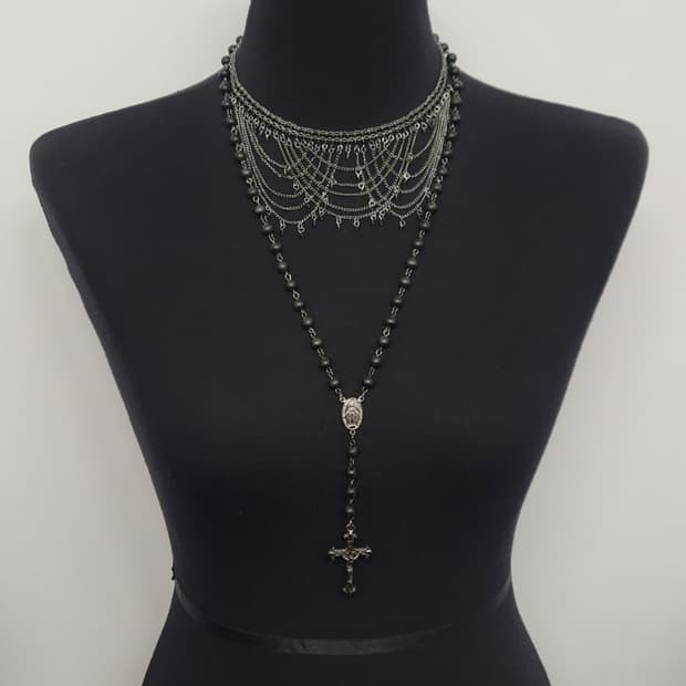 rosario necklace set