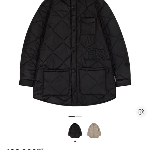 사파리스팟 S.T.C 퀄팅 자켓 블랙
