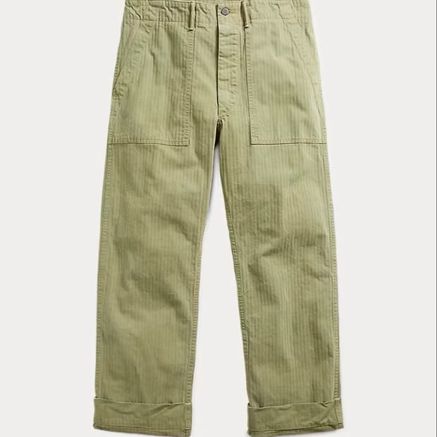 RRL 퍼티그 팬츠 31-32/32-32 새상품