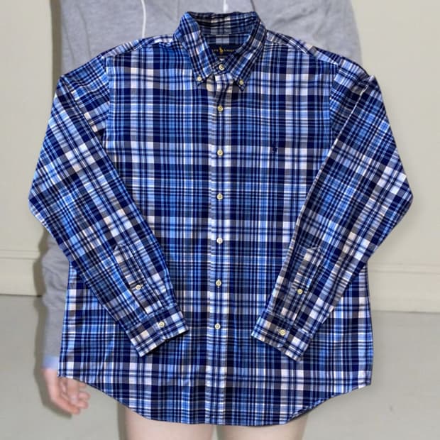 폴로랄프로렌 체크 셔츠 (Man XL)