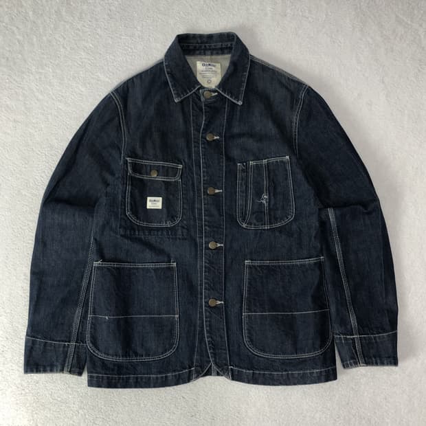 오시코시 데님 커버올 자켓 