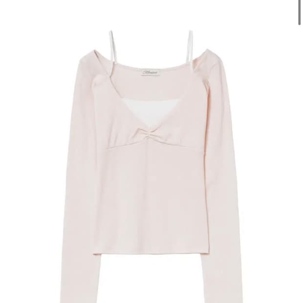 클리시어 세레나데 셔링 레이어드 탑