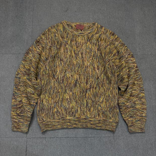 KNITPIA italy 3D 이태리 케이블 니트 