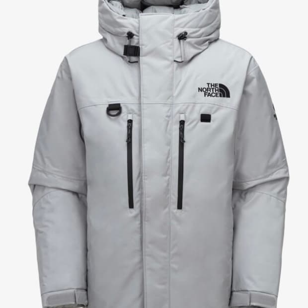 노스페이스 히말라얀 집인집 파카 그레이 XL