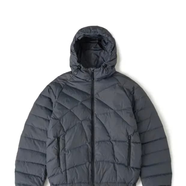 해칭룸 웹구스 다운 푸퍼자켓 블루그레이 4