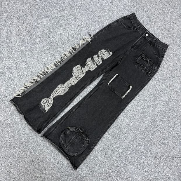 L 빈티지 여성 부츠컷 팬츠 청바지 0602J2