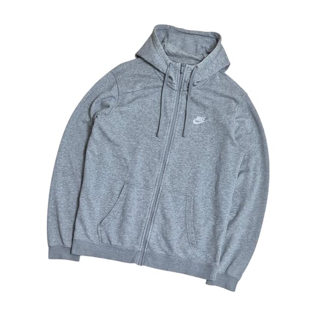 나이키 자수로고 후드집업