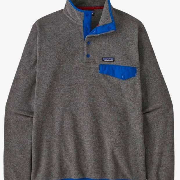 파타고니아 신칠라 라이트웨이트 니켈/블루  맨 S