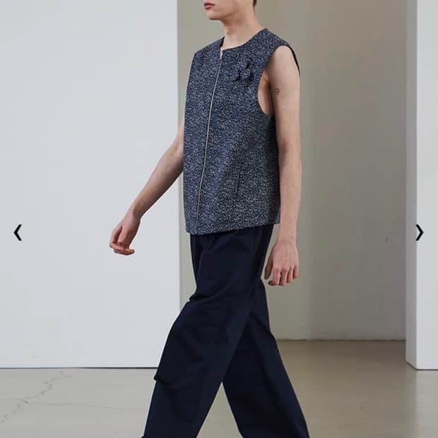 aieul jacquard vest