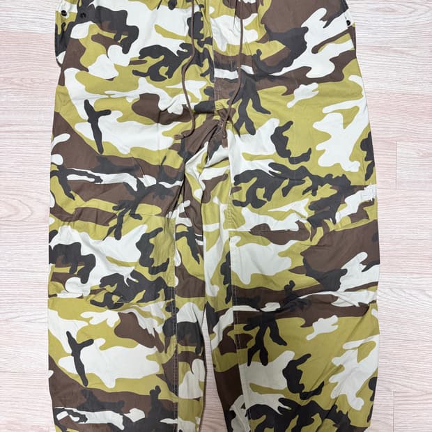 (XL)스투시 나이코 프린티드 오버 트라우저 브라운 카모