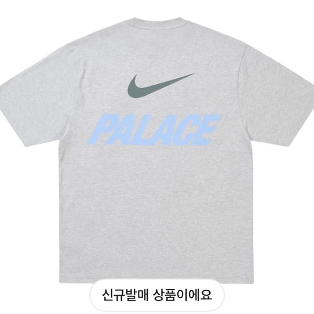 나이키 팔라스 협업 반팔티 그레이