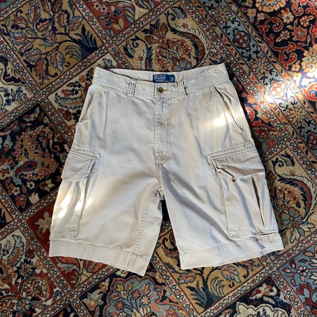 🌊Old polo Cargo shorts