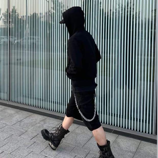 New Rock metallic boots