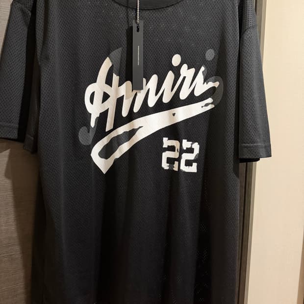 아미리 매쉬 반팔티 ㅡ 엑스트라라지