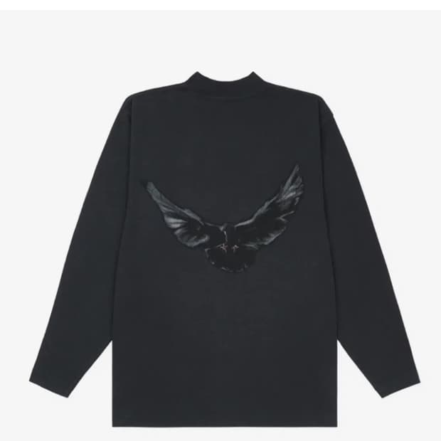 이지 갭  발렌시아가 도브 롱슬리브 블랙 XL 새상품