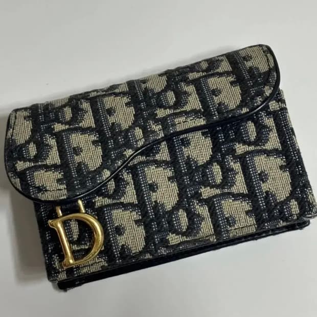 디올 오블리크 카드지갑