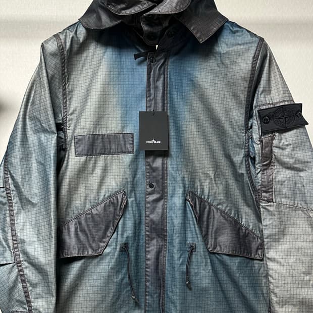 스톤아일랜드 쉐도우프로젝트 그리드 코트자켓 M(100)