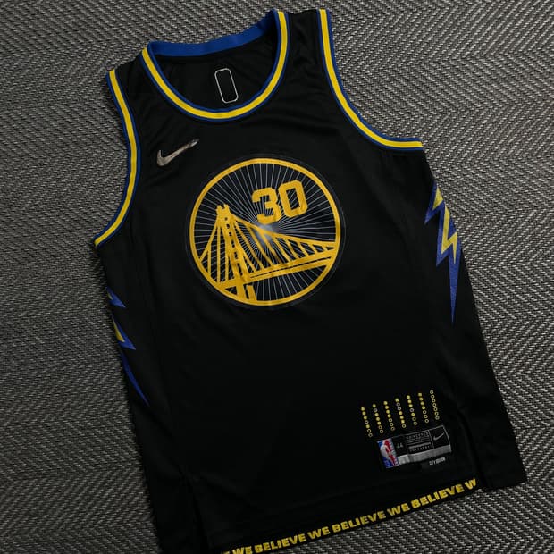 나이키 골든스테이트 스테판 커리 스윙맨 져지y 4133