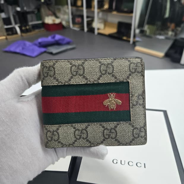 [50%세일] 구찌 애니멀 반지갑