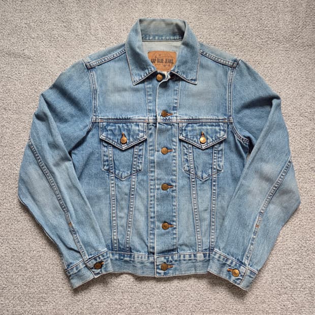 Gap 데님 청자켓 S-M